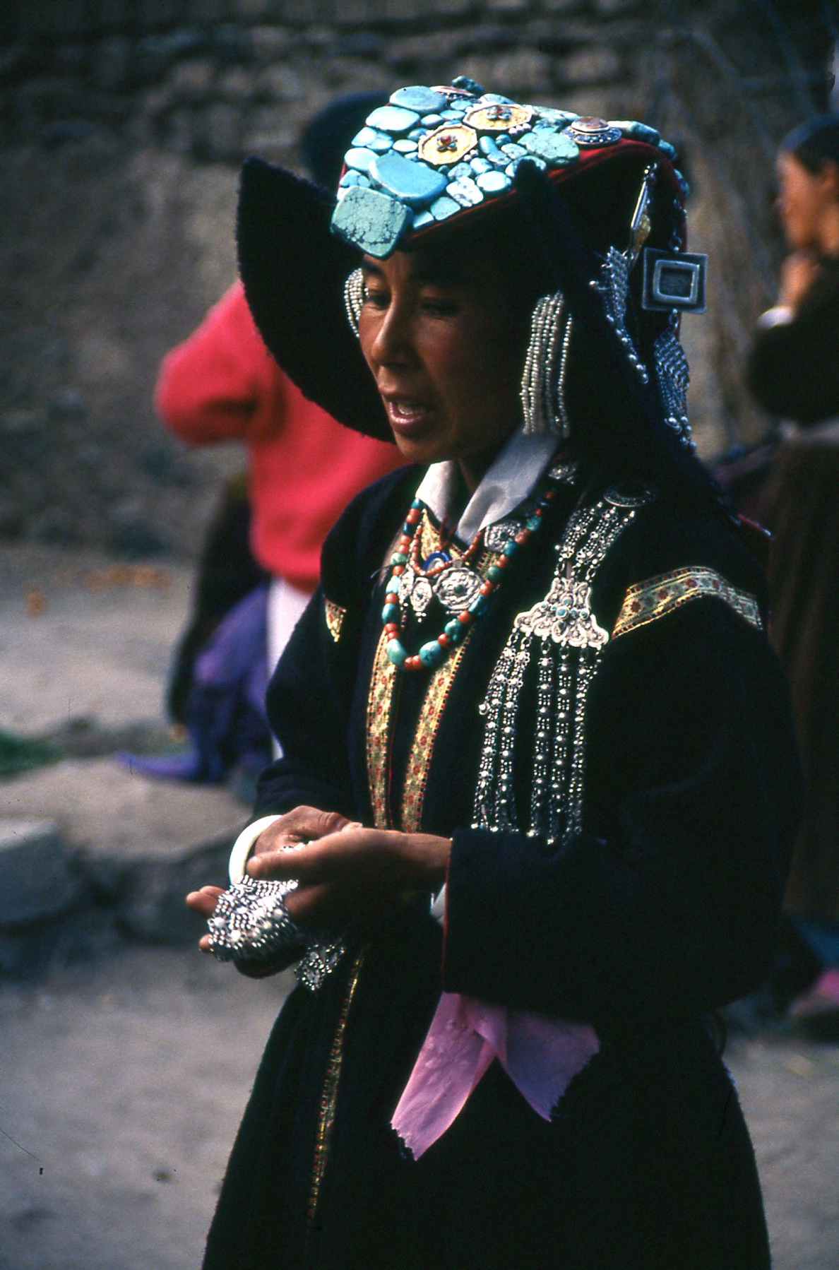Woman near Leh, Northern India